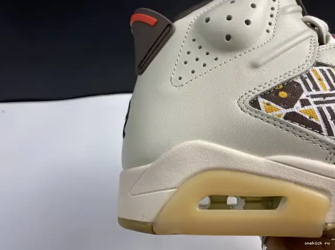 Chep Onekick Sail Jordan 6 Quai54 Retro (2020) Brown AIR CZ4152-100 0430